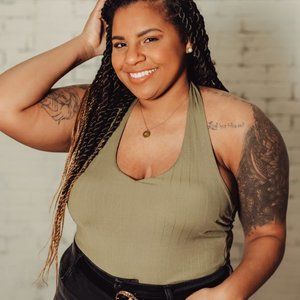 Klassy Network Halter Brami - Sage/Olive Green